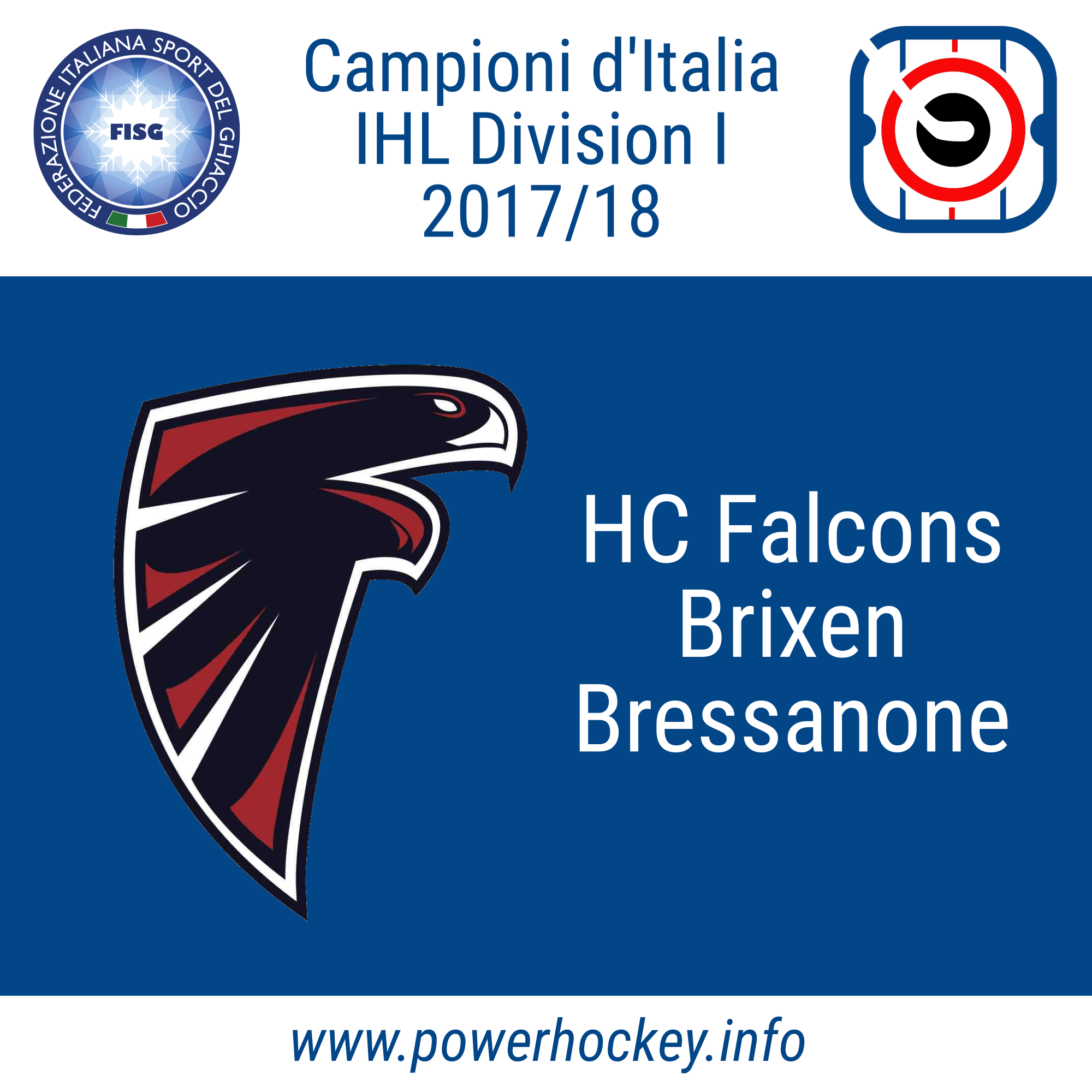 IHL Division I l’HC Falcons Brixen/Bressanone vince a Torre Pellice