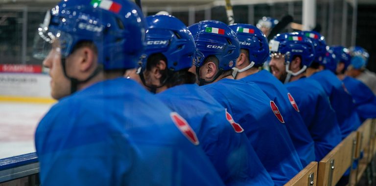 Fanion FISG Fédération Italienne De Hockey Sur Glace – Banderine Sport