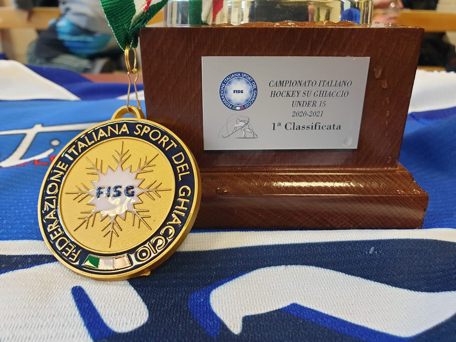 Sportivi Ghiaccio Cortina CAMPIONI d'ITALIA Under 15 Comitato